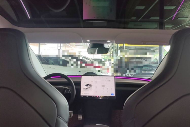 Used Tesla Model 3 2024 High-Performance All-Wheel-Drive Version Headliner