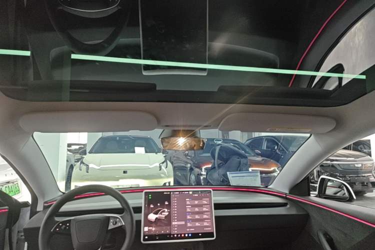 Used Tesla Model 3 2024 High-Performance All-Wheel-Drive Version Headliner