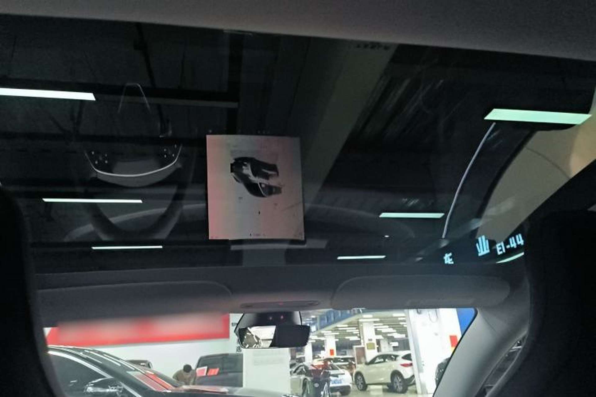 Used Tesla Model 3 2024 High-Performance All-Wheel-Drive Version Headliner