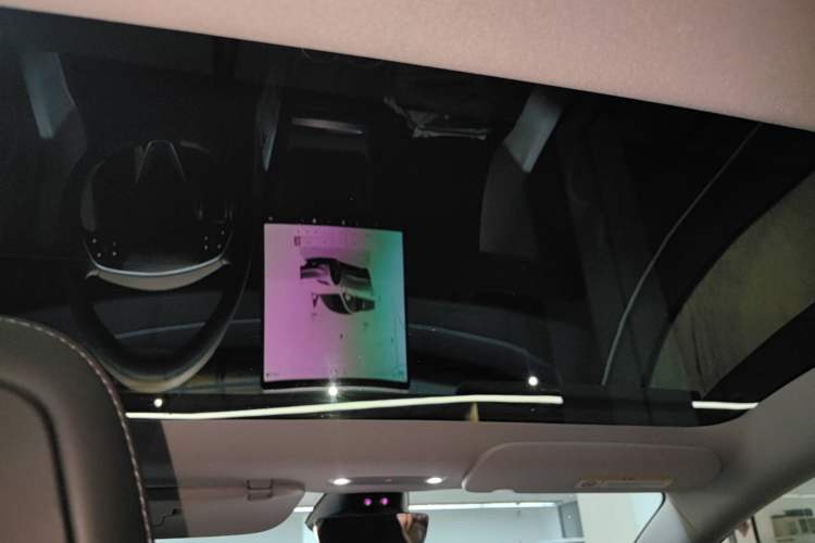 Used Tesla Model 3 2024 High-Performance All-Wheel-Drive Version Headliner