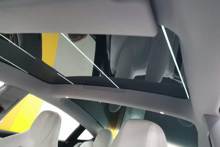 Used Tesla Model 3 2024 High-Performance All-Wheel-Drive Version Headliner
