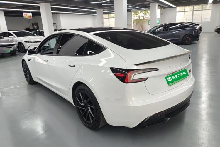 Used Tesla Model 3 2024 High-Performance All-Wheel-Drive Version Rear Left 45 Deg