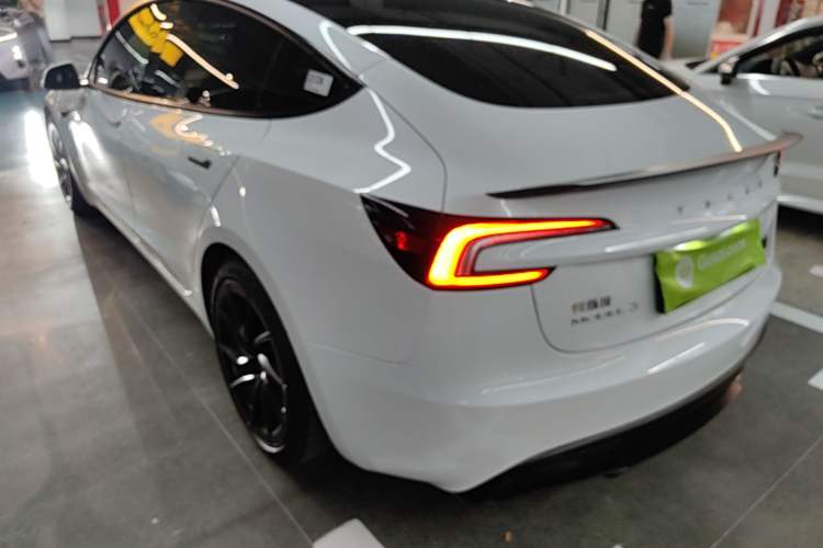 Used Tesla Model 3 2024 High-Performance All-Wheel-Drive Version Rear Left 45 Deg