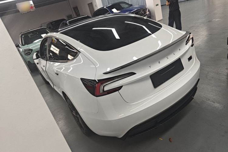 Used Tesla Model 3 2024 High-Performance All-Wheel-Drive Version Rear Left 45 Deg