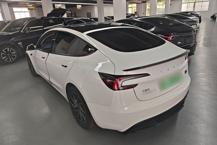 Used Tesla Model 3 2024 High-Performance All-Wheel-Drive Version Rear Left 45 Deg