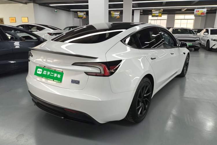 Used Tesla Model 3 2024 High-Performance All-Wheel-Drive Version Rear Right 45 Deg