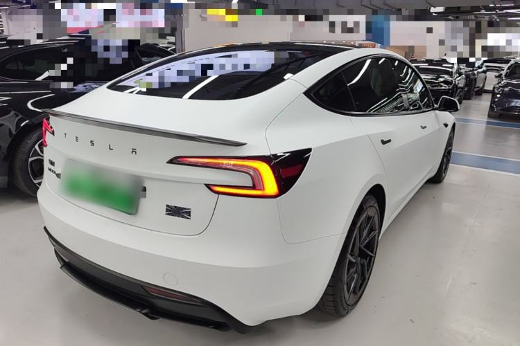 Used Tesla Model 3 2024 High-Performance All-Wheel-Drive Version Rear Right 45 Deg
