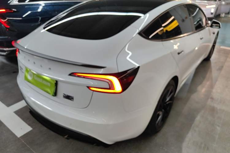 Used Tesla Model 3 2024 High-Performance All-Wheel-Drive Version Rear Right 45 Deg