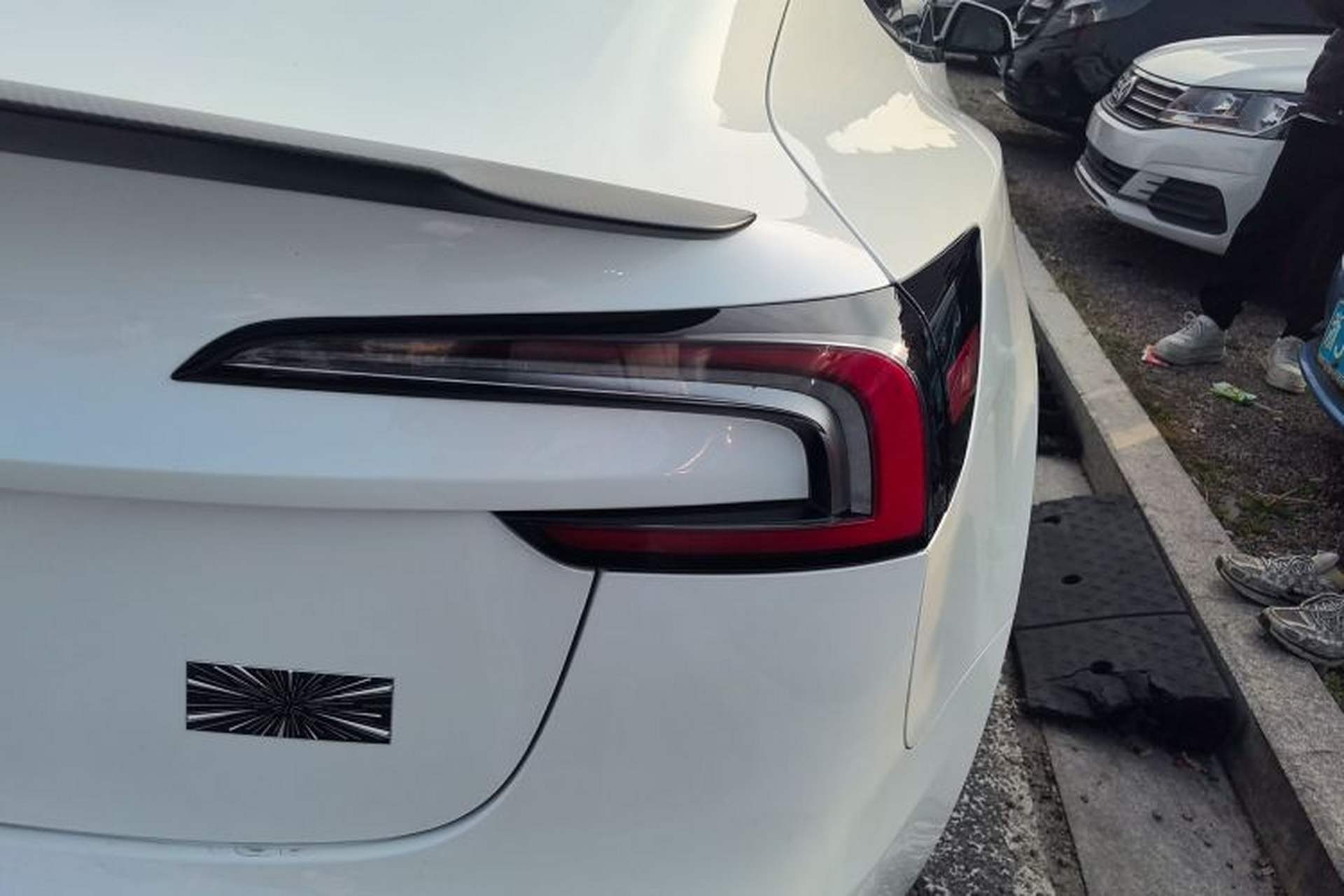 Used Tesla Model 3 2024 High-Performance All-Wheel-Drive Version Right Rear Taillight