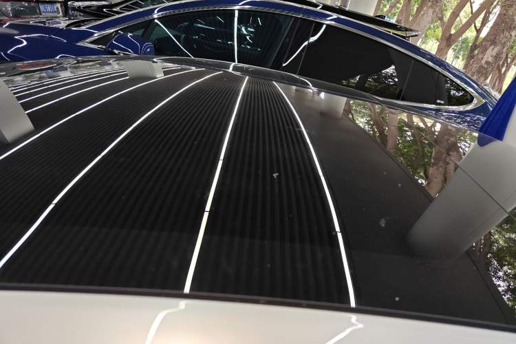 Used Tesla Model 3 2024 High-Performance All-Wheel-Drive Version Roof