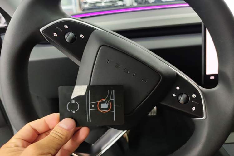 Used Tesla Model 3 2024 High-Performance All-Wheel-Drive Version Vehicle Key