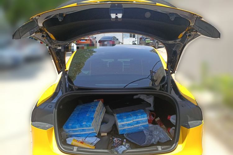 Used Tesla Model 3 2024 High-Performance All-Wheel-Drive Version Trunk