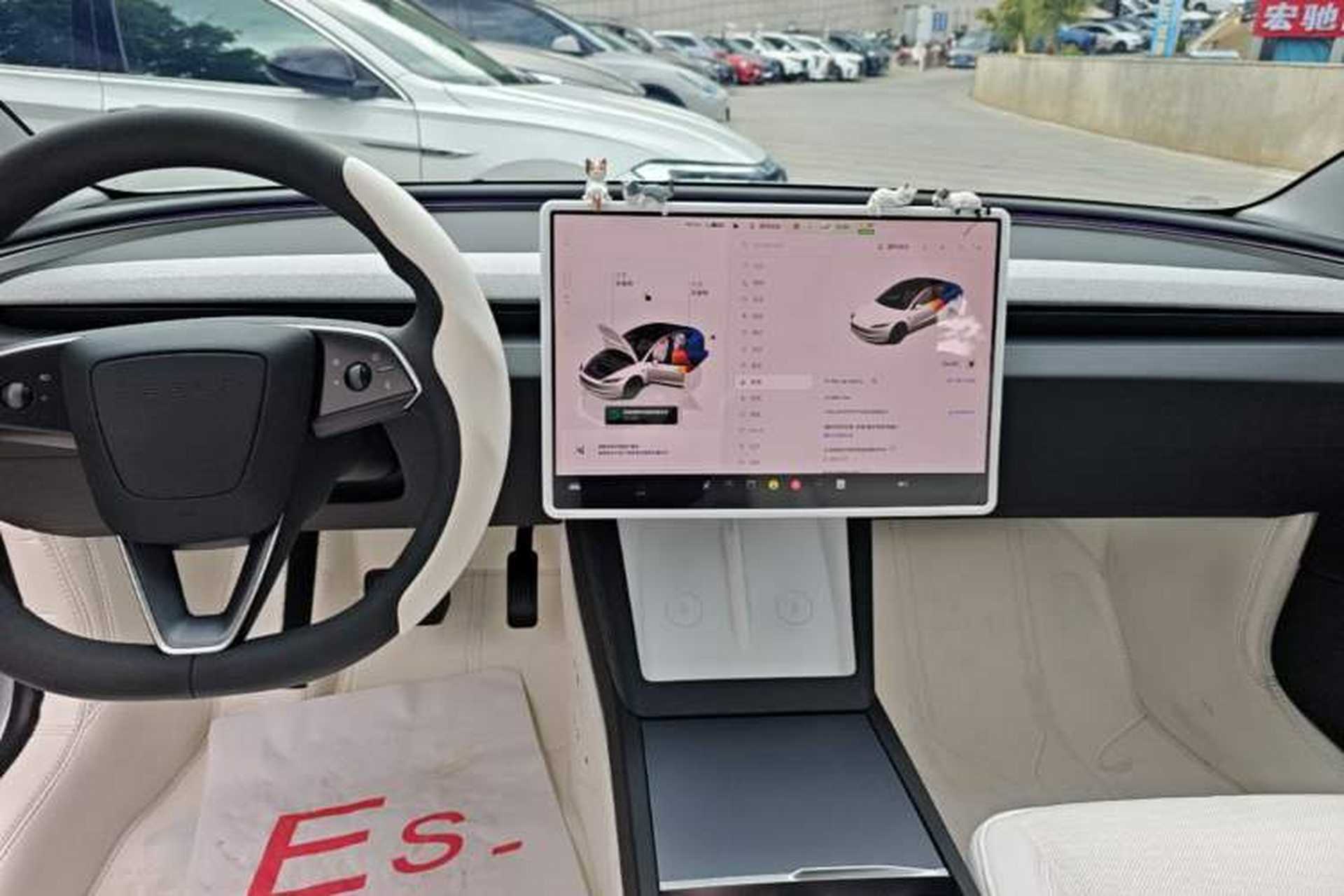 Used Tesla Model 3 2025 Model Revised Rear-Wheel-Drive Version Audio And AC Panel