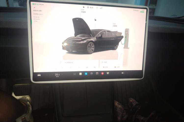 Used Tesla Model 3 2025 Rear-Wheel-Drive Version Audio And AC Panel