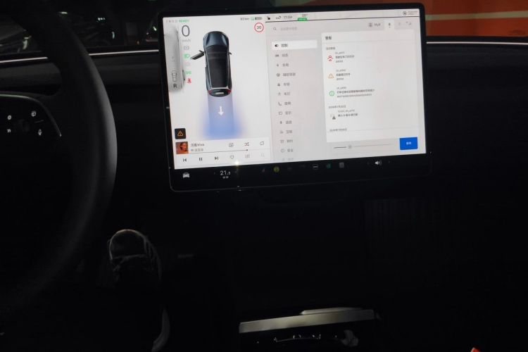 Used Tesla Model 3 2025 Rear-Wheel-Drive Version Audio And AC Panel