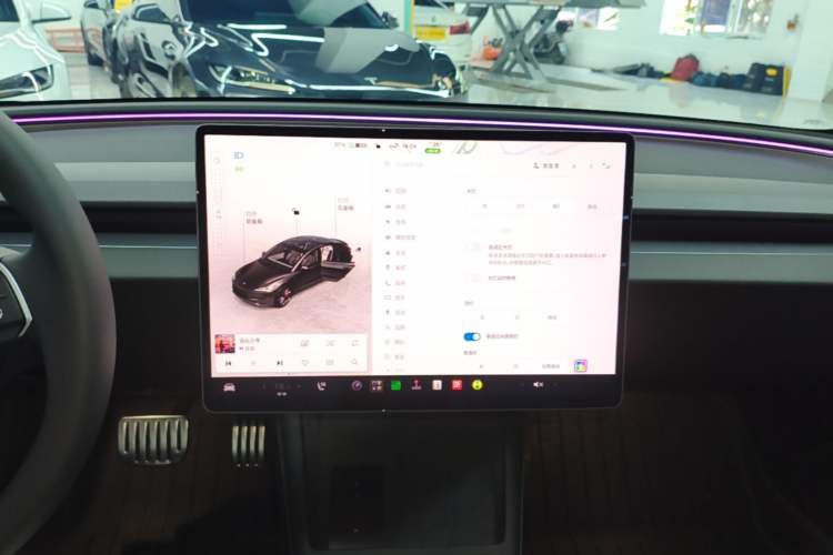 Used Tesla Model 3 2025 Model Revised High-Performance All-Wheel-Drive Version Audio And AC Panel