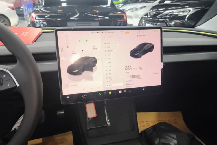 Used Tesla Model 3 2025 Model Revised Long-Range All-Wheel-Drive Version Audio And AC Panel