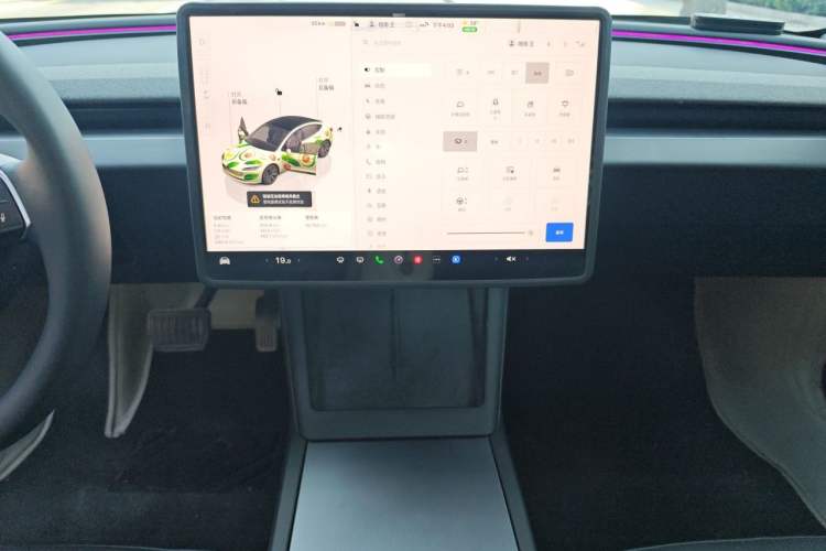 Used Tesla Model 3 2025 Model Revised Rear-Wheel-Drive Version Audio And AC Panel