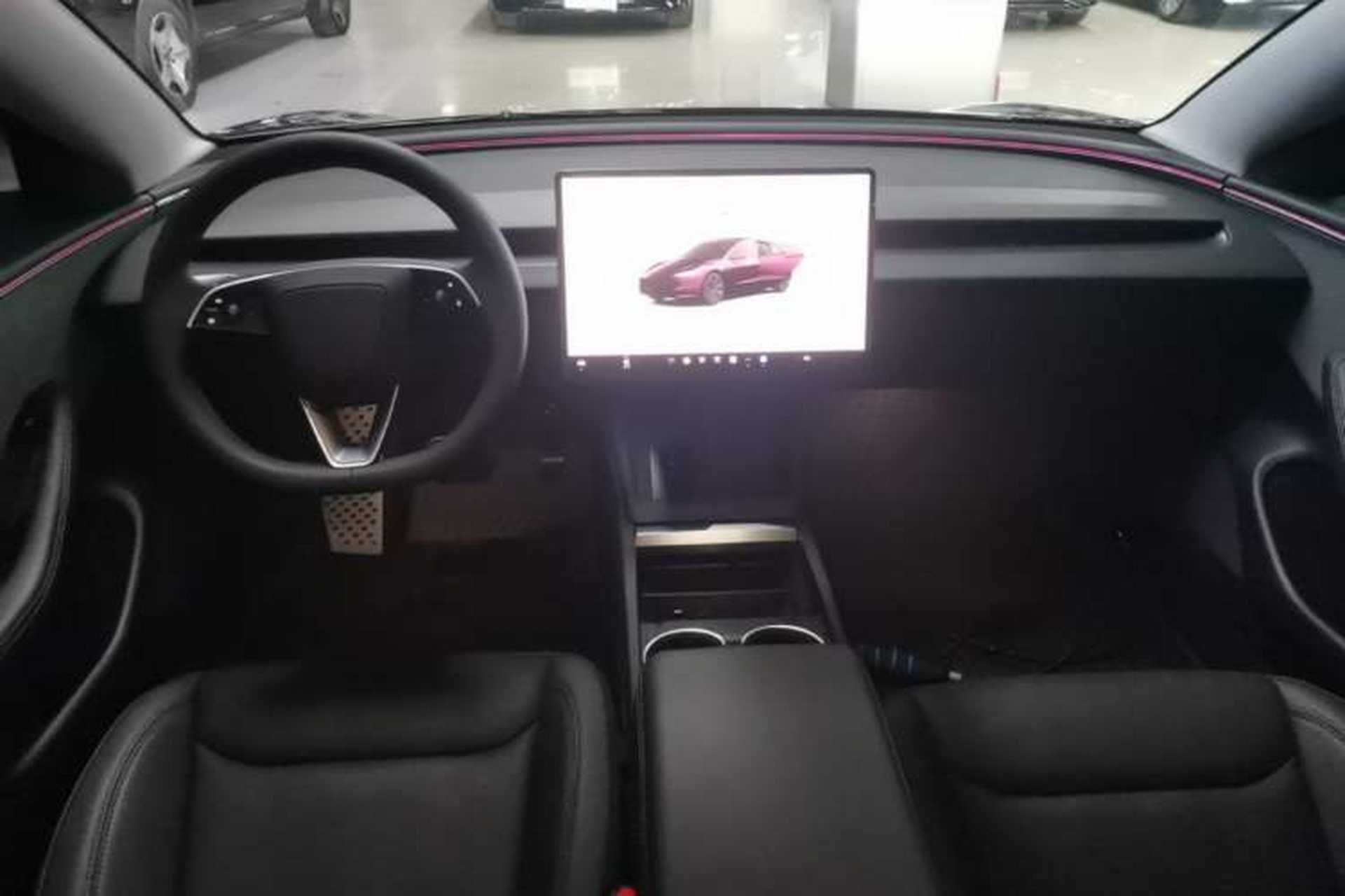 Used Tesla Model 3 2025 Model Revised Rear-Wheel-Drive Version Center Console