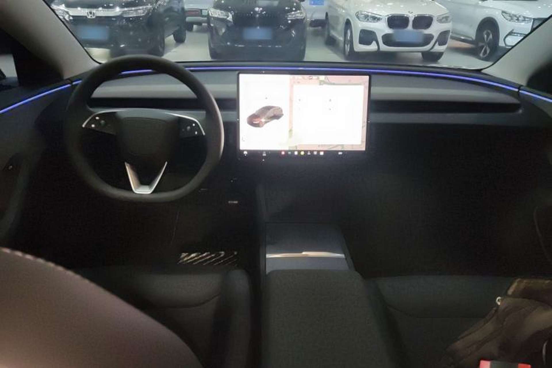 Used Tesla Model 3 2025 Model Revised Rear-Wheel-Drive Version Center Console