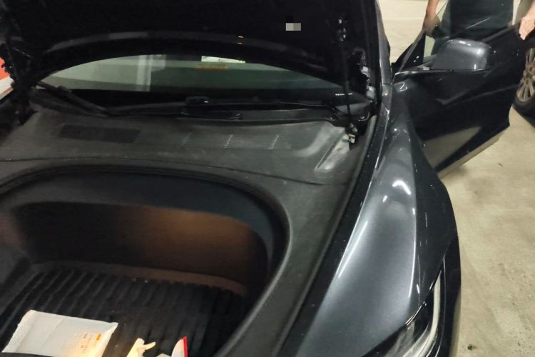 Used Tesla Model 3 2025 Rear-Wheel-Drive Version Engine Bay Left