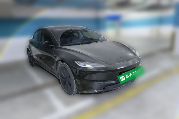 Used Tesla Model 3 2025 Model Revised Rear-Wheel-Drive Version Front Right 45 Deg