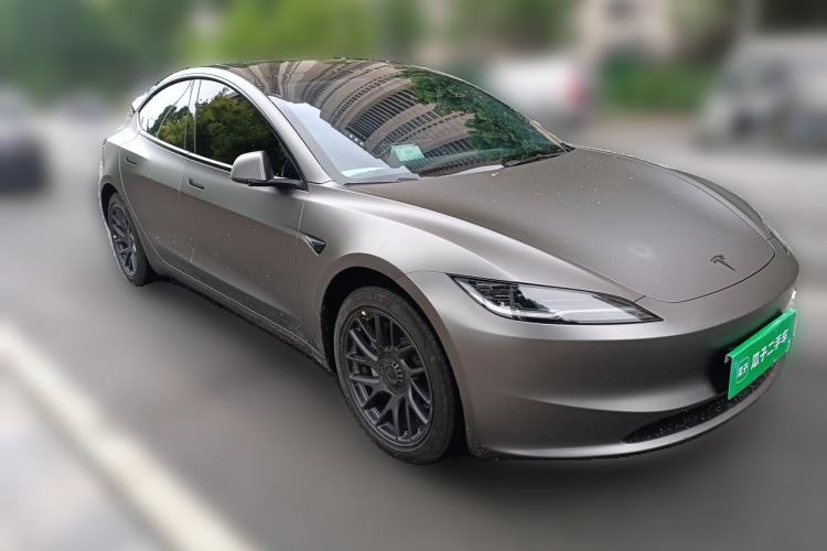 Used Tesla Model 3 2025 Model Revised Rear-Wheel-Drive Version Front Right 45 Deg
