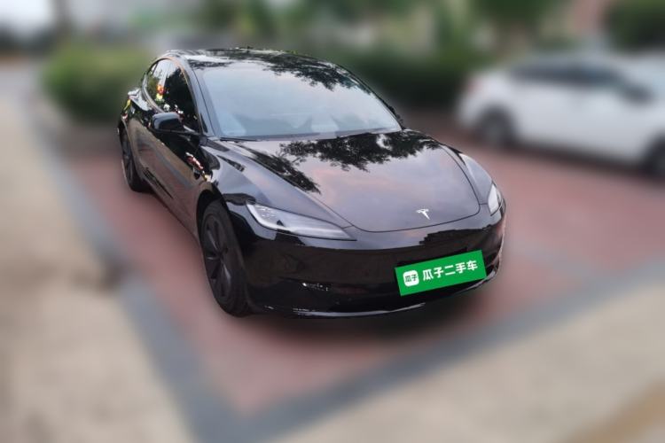 Used Tesla Model 3 2025 Model Revised Rear-Wheel-Drive Version Front Right 45 Deg