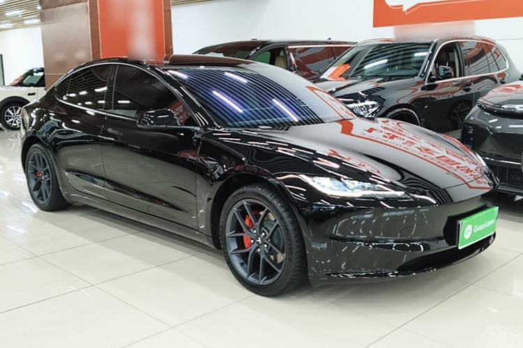 Used Tesla Model 3 2025 Model Revised Rear-Wheel-Drive Version Front Right 45 Deg