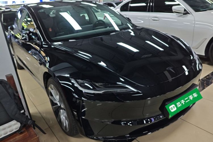 Used Tesla Model 3 2025 Model Revised Rear-Wheel-Drive Version Front Right 45 Deg