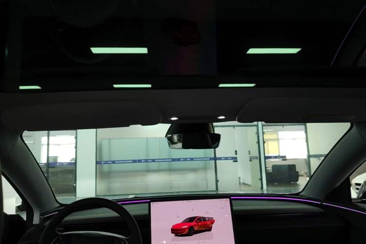 Used Tesla Model 3 2025 Model Long-Range Rear-Wheel-Drive Version Headliner
