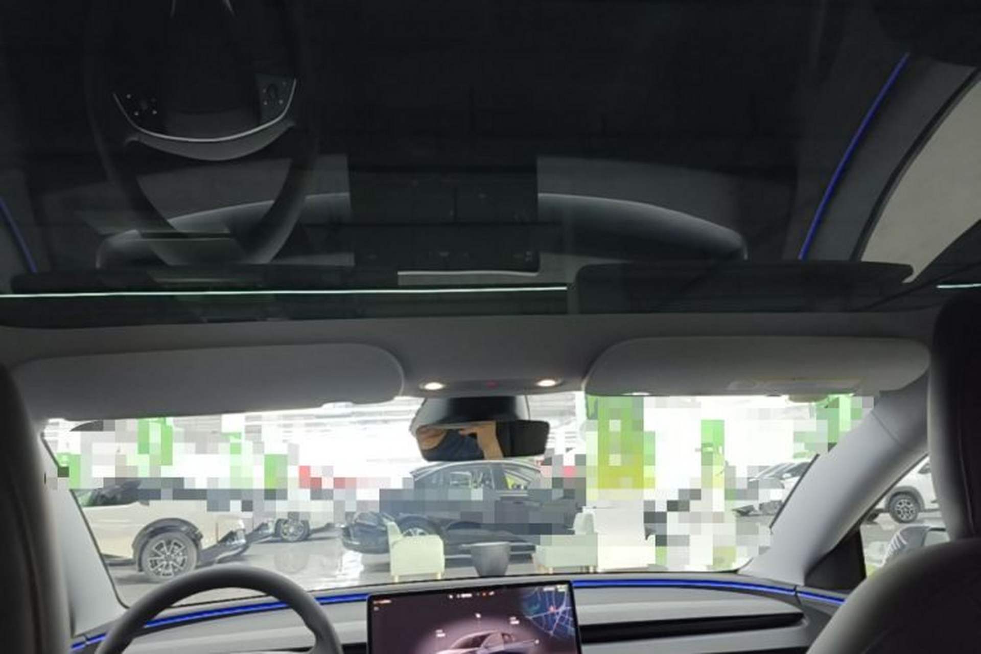Used Tesla Model 3 2025 Rear-Wheel-Drive Version Headliner