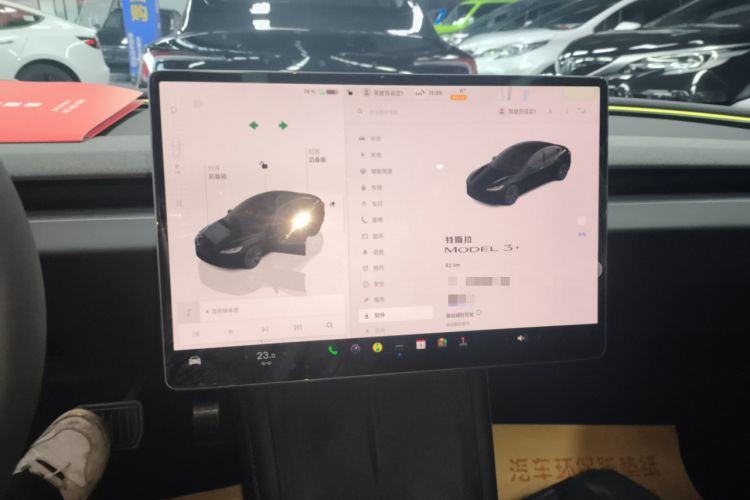Used Tesla Model 3 2025 Model Revised Long-Range All-Wheel-Drive Version Instrument Cluster
