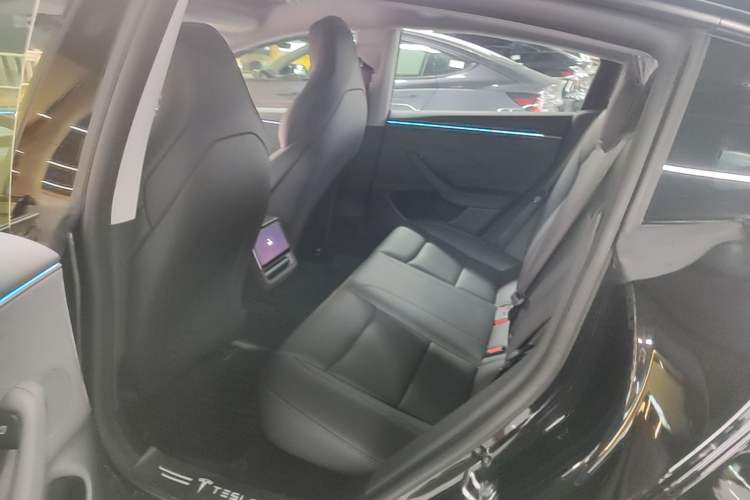 Used Tesla Model 3 2025 Model Revised High-Performance All-Wheel-Drive Version Left Rear Seat