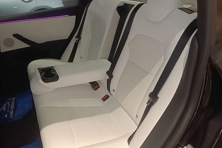 Used Tesla Model 3 2025 Model Revised Long-Range Rear-Wheel-Drive Version Left Rear Seat