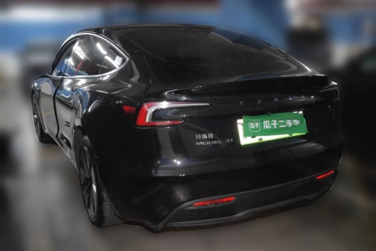 Used Tesla Model 3 2025 Model Long-Range Rear-Wheel-Drive Version Rear Left 45 Deg