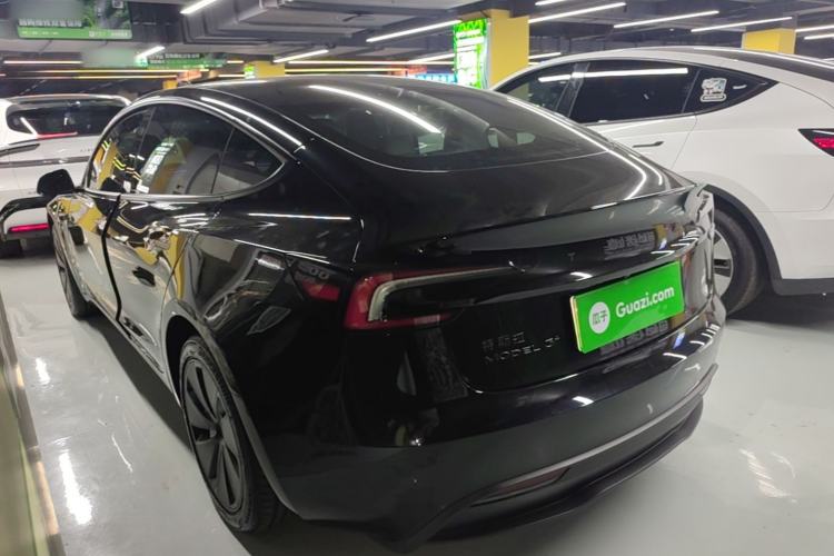 Used Tesla Model 3 2025 Model Long-Range Rear-Wheel-Drive Version Rear Left 45 Deg