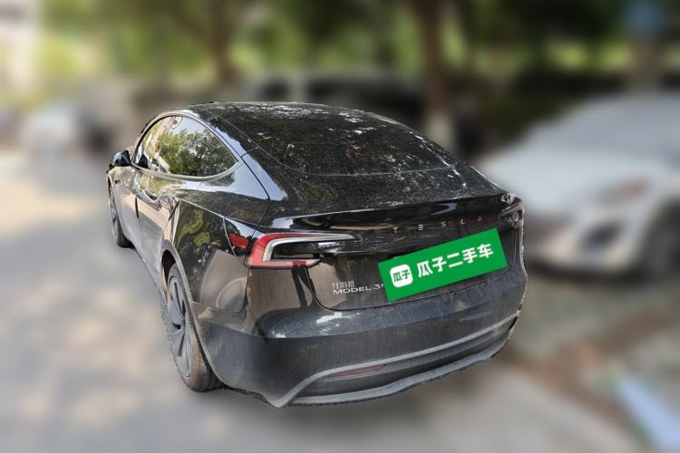 Used Tesla Model 3 2025 Long-Range All-Wheel-Drive Version Rear Left 45 Deg