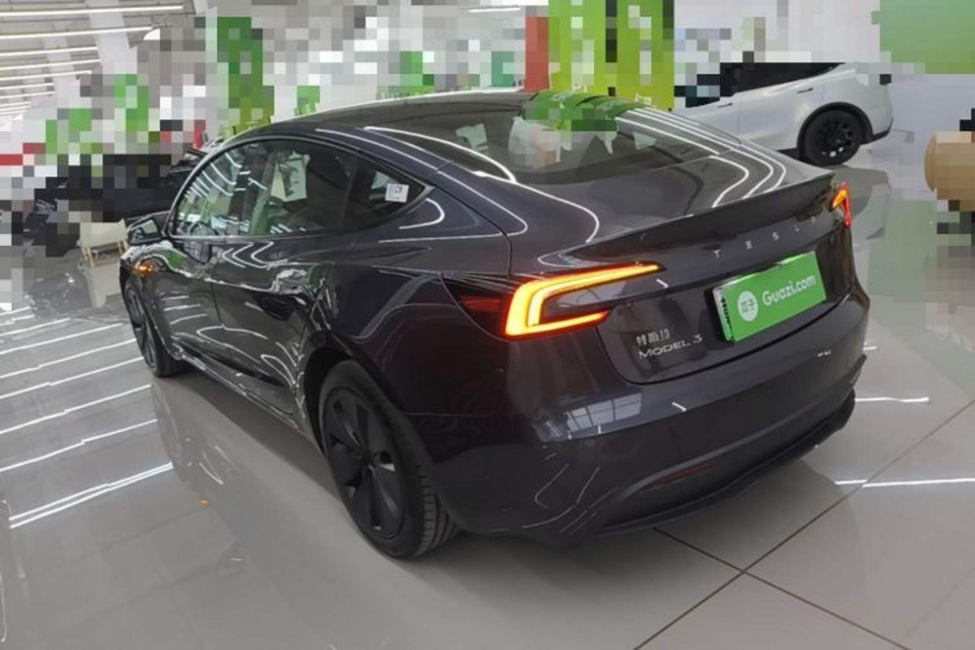 Used Tesla Model 3 2025 Rear-Wheel-Drive Version Rear Left 45 Deg