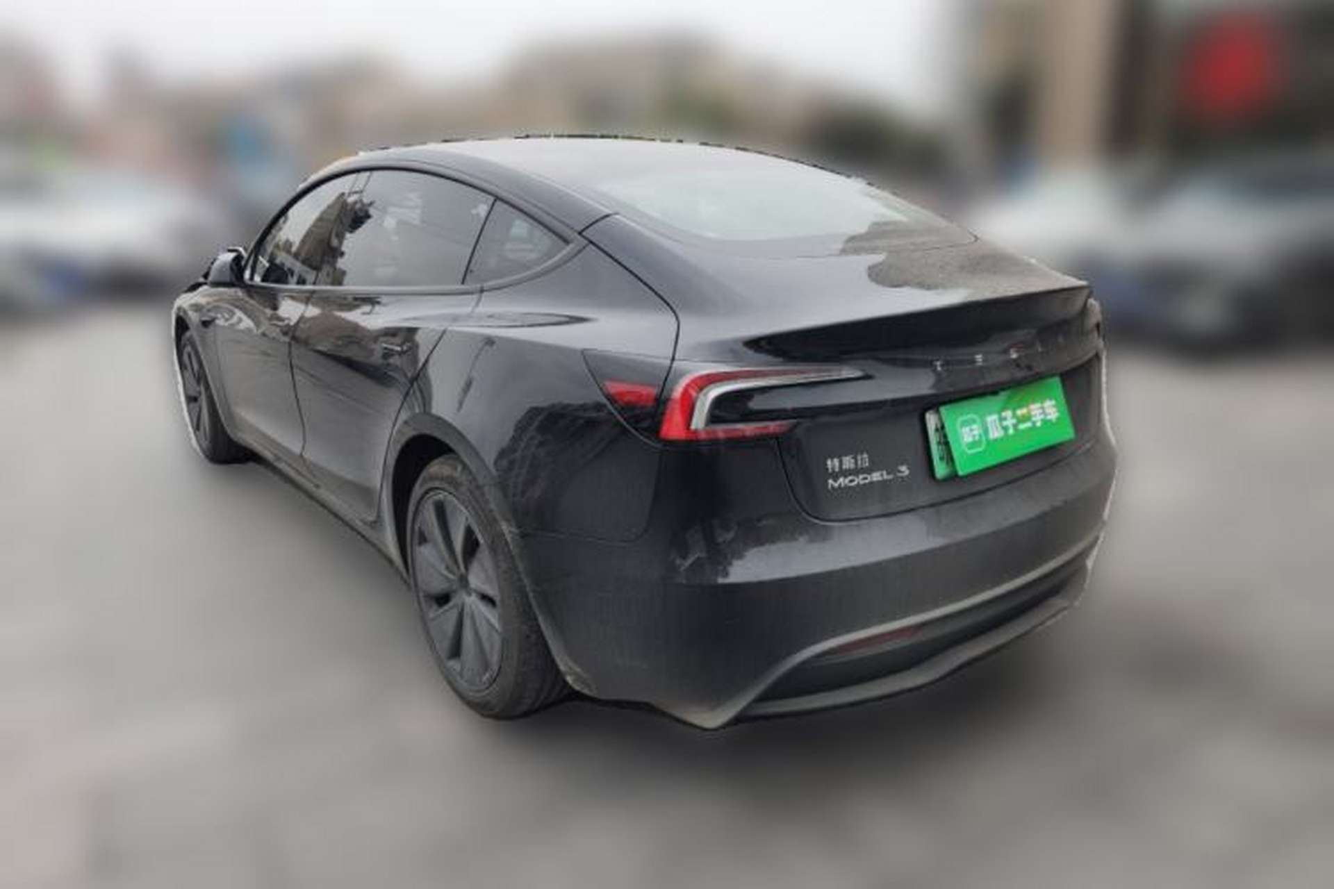 Used Tesla Model 3 2025 Rear-Wheel-Drive Version Rear Left 45 Deg