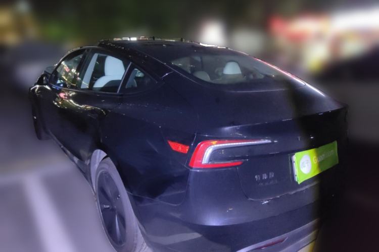 Used Tesla Model 3 2025 Model Revised Long-Range Rear-Wheel-Drive Version Rear Left 45 Deg
