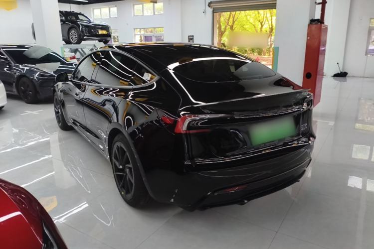 Used Tesla Model 3 2025 Model Revised High-Performance All-Wheel-Drive Version Rear Left 45 Deg