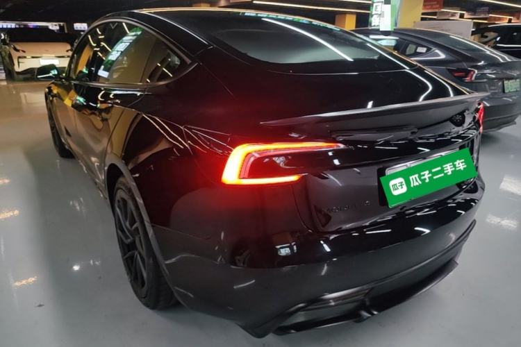 Used Tesla Model 3 2025 Model Revised High-Performance All-Wheel-Drive Version Rear Left 45 Deg