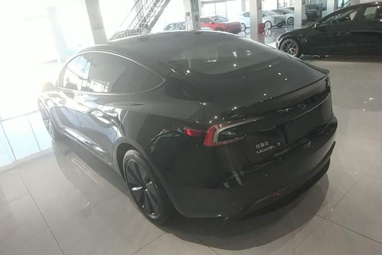 Used Tesla Model 3 2025 Rear-Wheel-Drive Version Rear Left 45 Deg