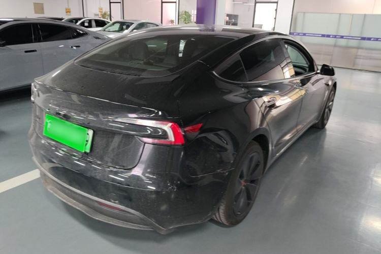 Used Tesla Model 3 2025 Model Long-Range Rear-Wheel-Drive Version Rear Right 45 Deg