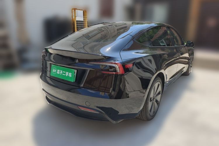 Used Tesla Model 3 2025 Model Revised Long-Range All-Wheel-Drive Version Rear Right 45 Deg