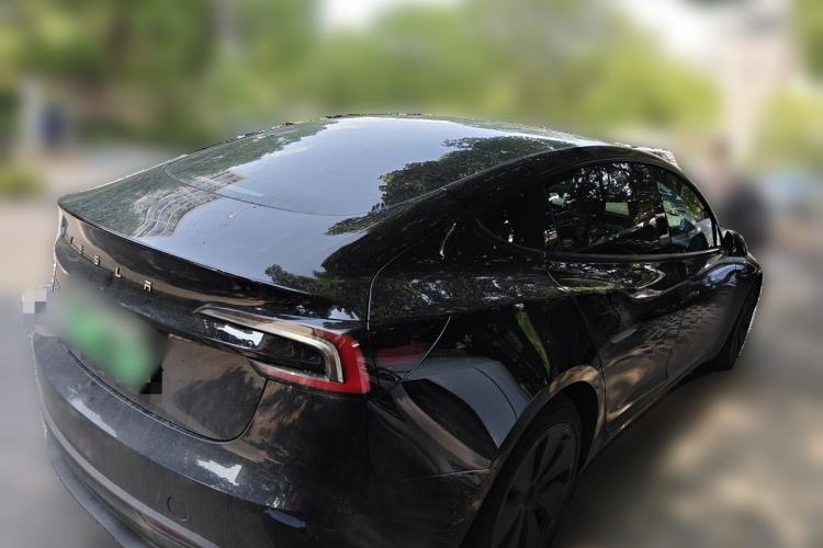 Used Tesla Model 3 2025 Long-Range All-Wheel-Drive Version Rear Right 45 Deg
