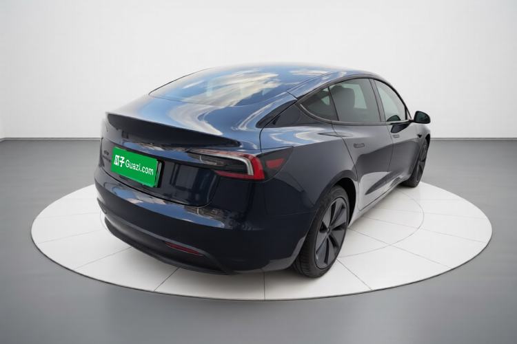 Used Tesla Model 3 2025 Model Revised Long-Range Rear-Wheel-Drive Version Rear Right 45 Deg