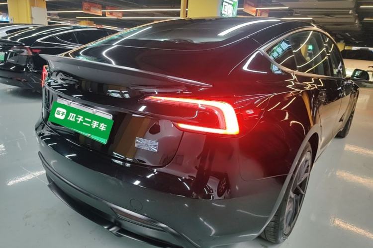 Used Tesla Model 3 2025 Model Revised High-Performance All-Wheel-Drive Version Rear Right 45 Deg