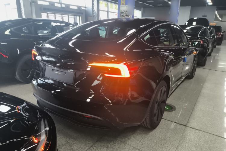 Used Tesla Model 3 2025 Model Revised Long-Range All-Wheel-Drive Version Rear Right 45 Deg